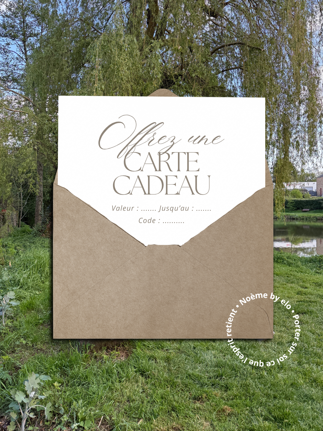 Carte cadeau Noème by elo